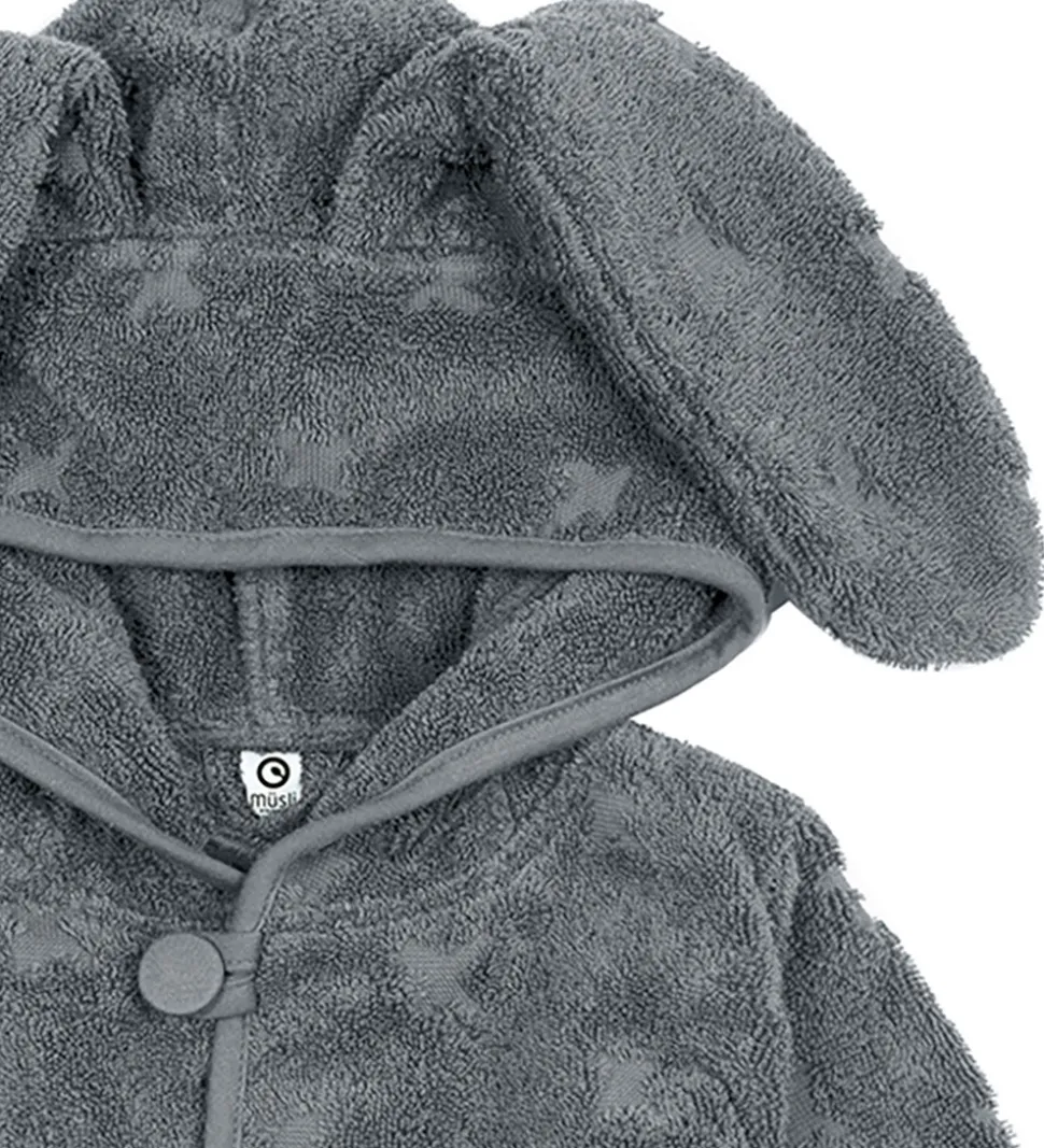 Müsli Badekåbe - Bunny - Stormy Blue