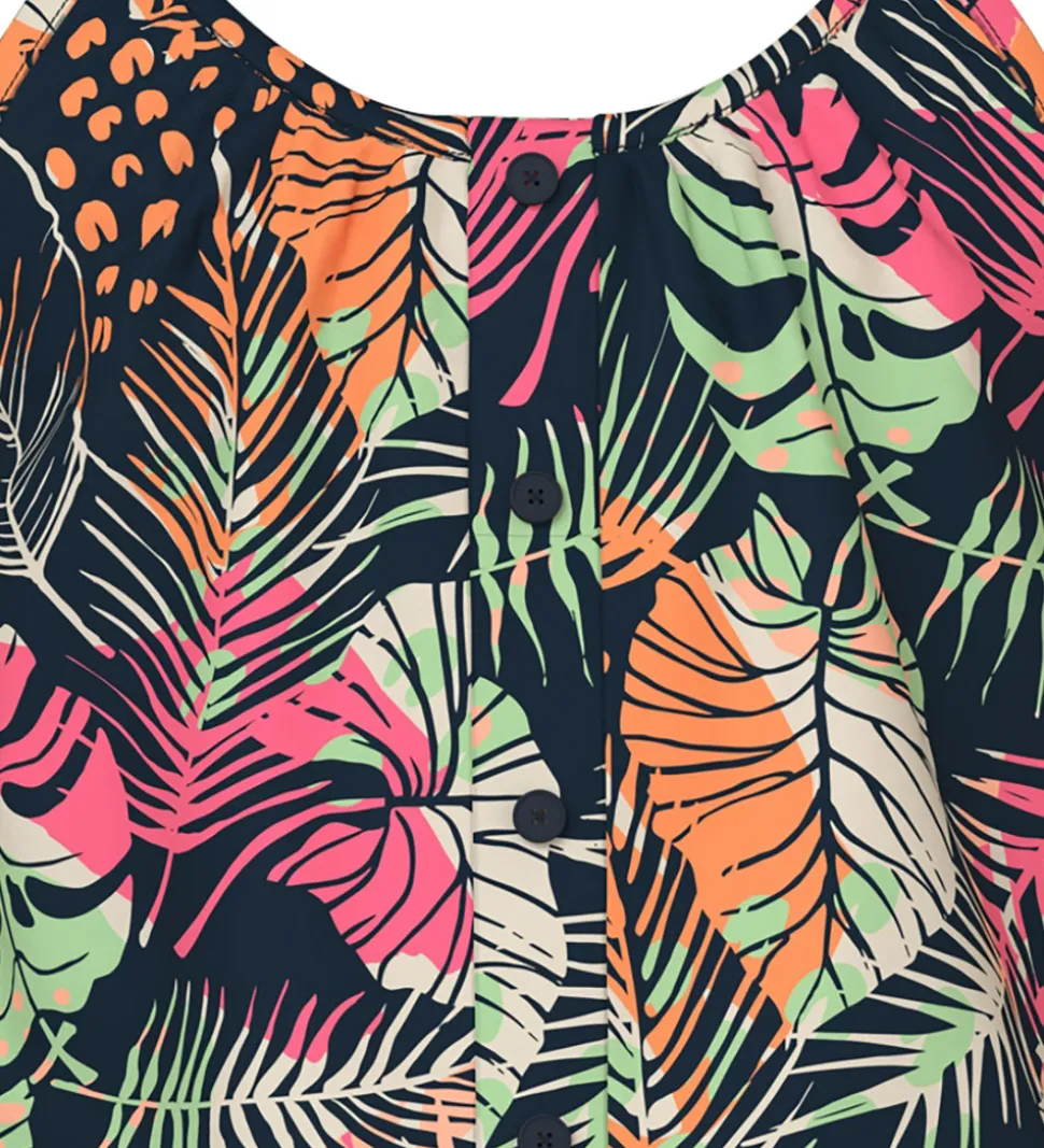 Name It Buksedragt - NkfVinaya - Navy Blazer/Fresh Tropical