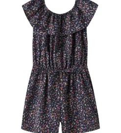 Name It Buksedragt - NmfVinaya - Navy Blazer/Color Flower