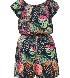 Name It Buksedragt - NmfVinaya - Navy Blazer/Fresh Tropical