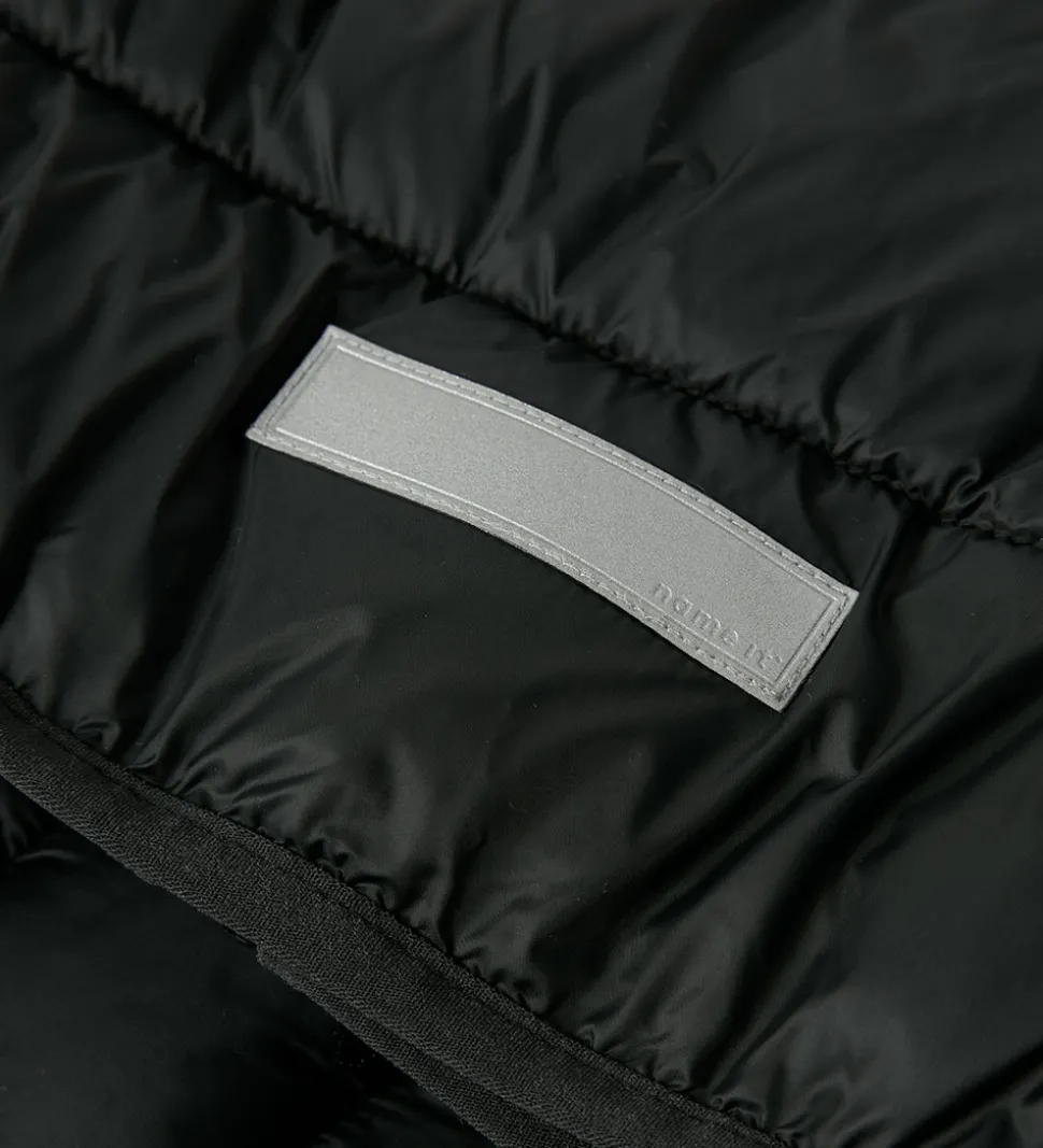 Name It Dynejakke - NkmMarble - Sort