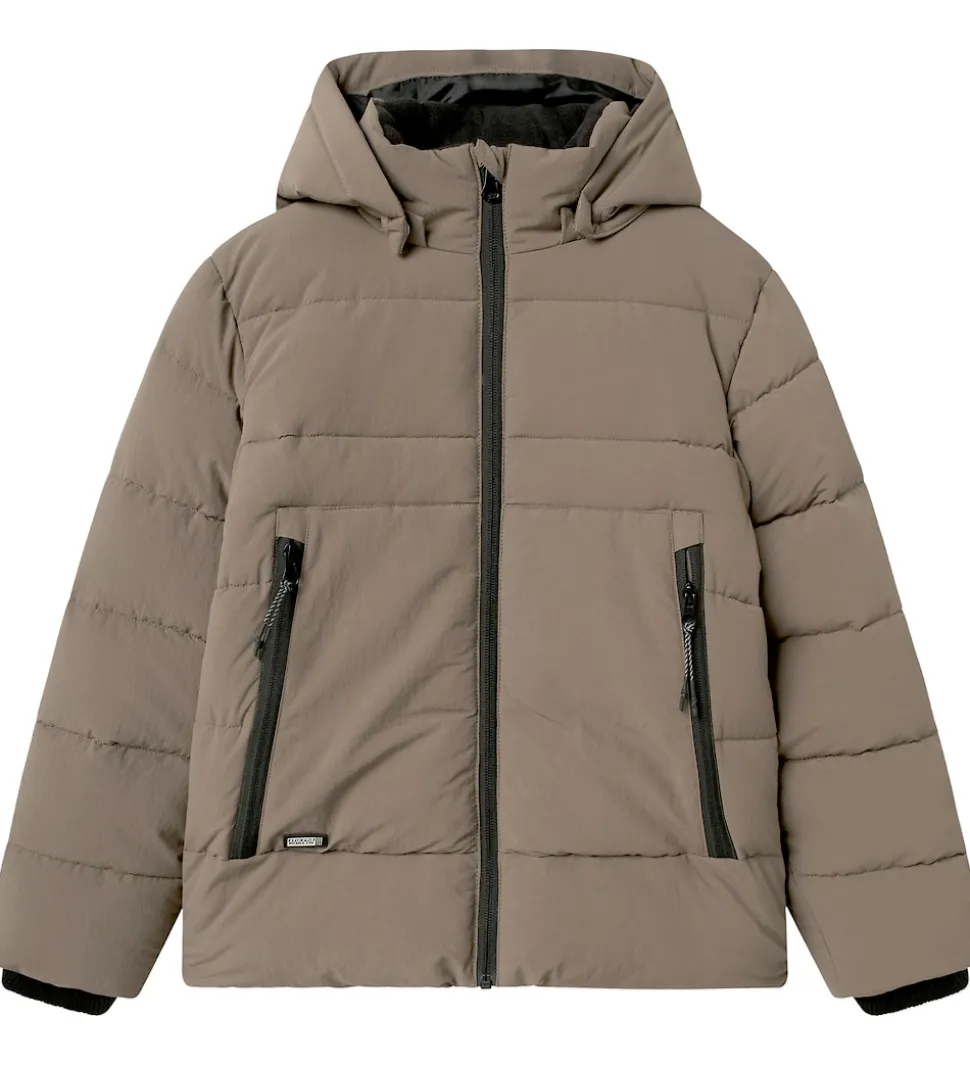 Name It Dynejakke - NkmMelvin - Morel