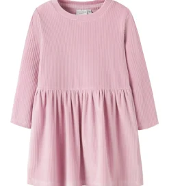 Name It Kjole - NmfVeloa - Velour - Keepsake Lilac