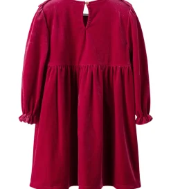 Name It Kjole - Velour - NmfRinne - Jester Red