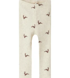 Name It Leggings - Rib - NbnRoko - Peyote Melange