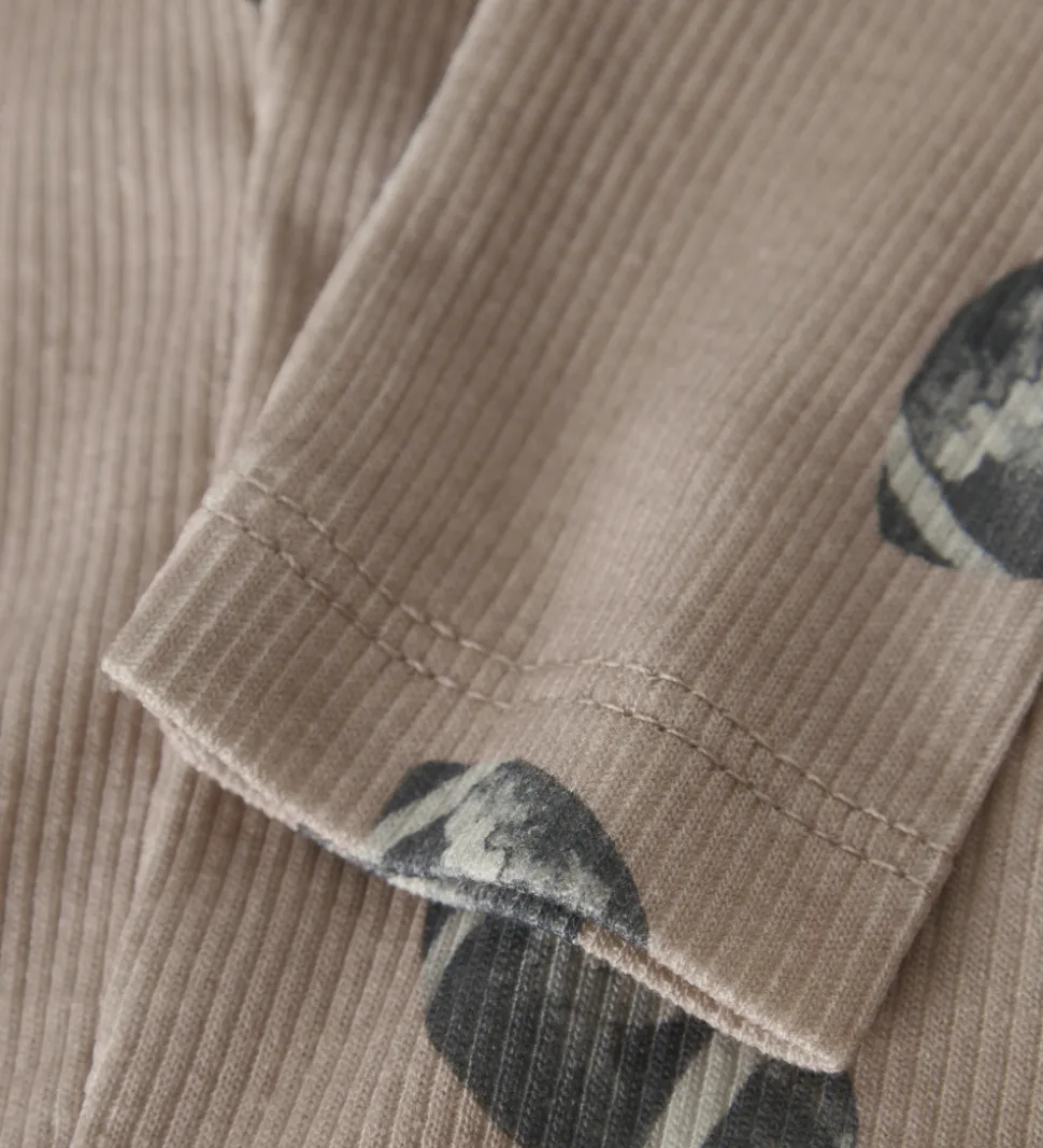 Name It Leggings - Rib - NbmSolution - Mushroom