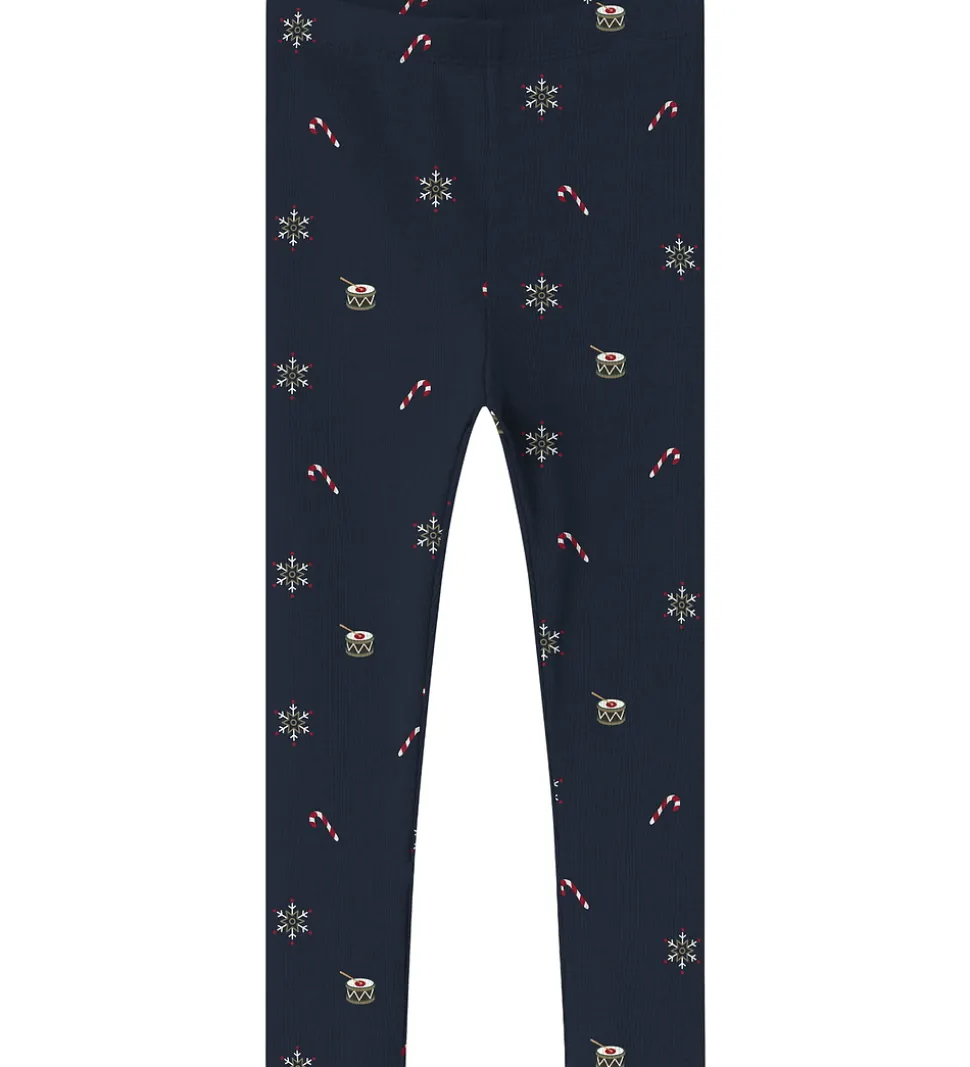 Name It Leggings - Rib - NmnRoko - Navy Blazer