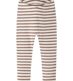 Name It Leggings - Rib - Noos - NbnBani - Toasted Coconut