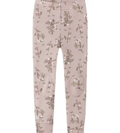 Name It Leggings - Uld - NmfWillow - Shadow Gray/Long flowers