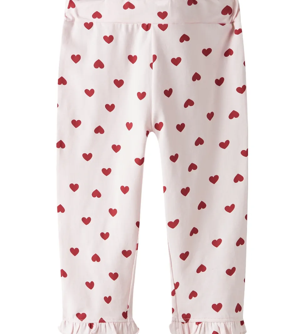 Name It Nattøj - 2-delt - NmfRagna - Mauve Morn m. Print