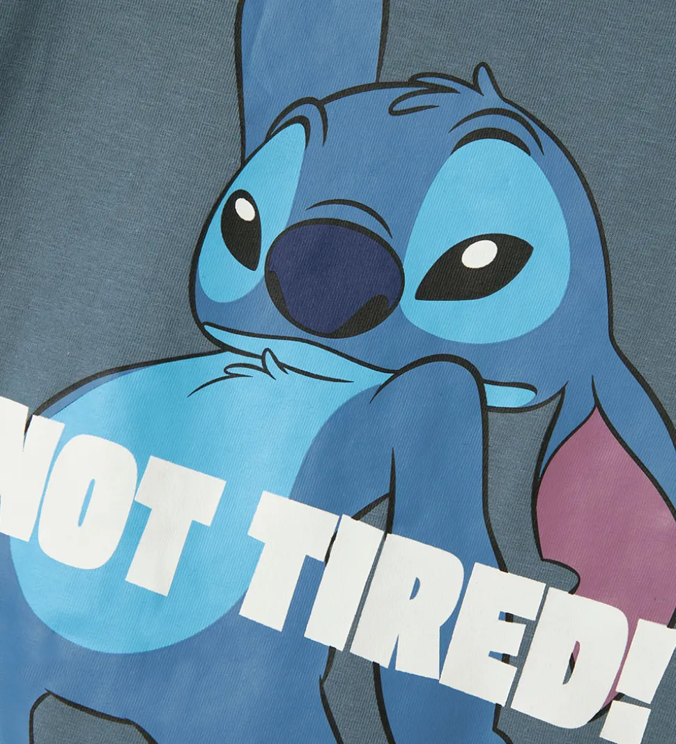 Name It Nattøj - 2-delt - NmmArush - Stitch - Blue Mirage