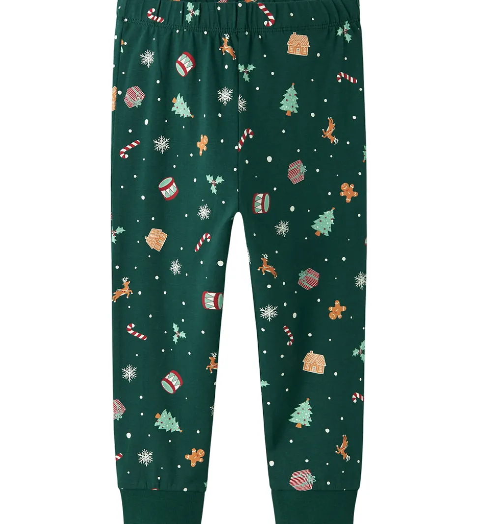 Name It Nattøj - 2-Delt - NMnVismas - Botanical Garden/Xmas AOP