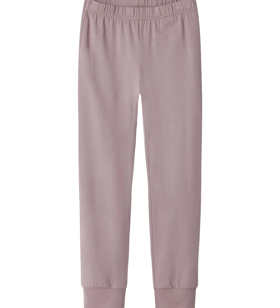 Name It Nattøj - 2-Delt - Noos - NkfNightset - Barely Pink/Bows