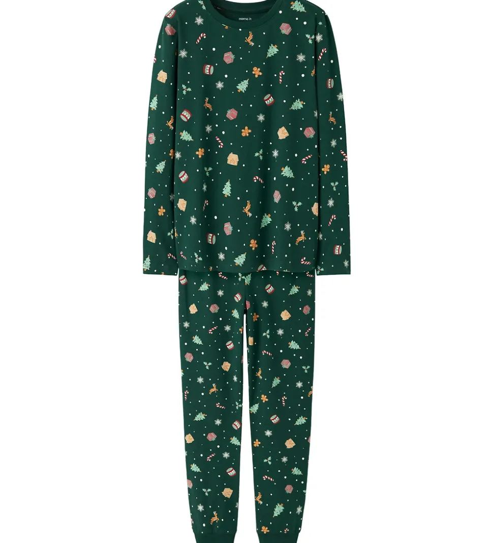 Name It Nattøj - NknVismas - Botanical Garden/Xmas AOP