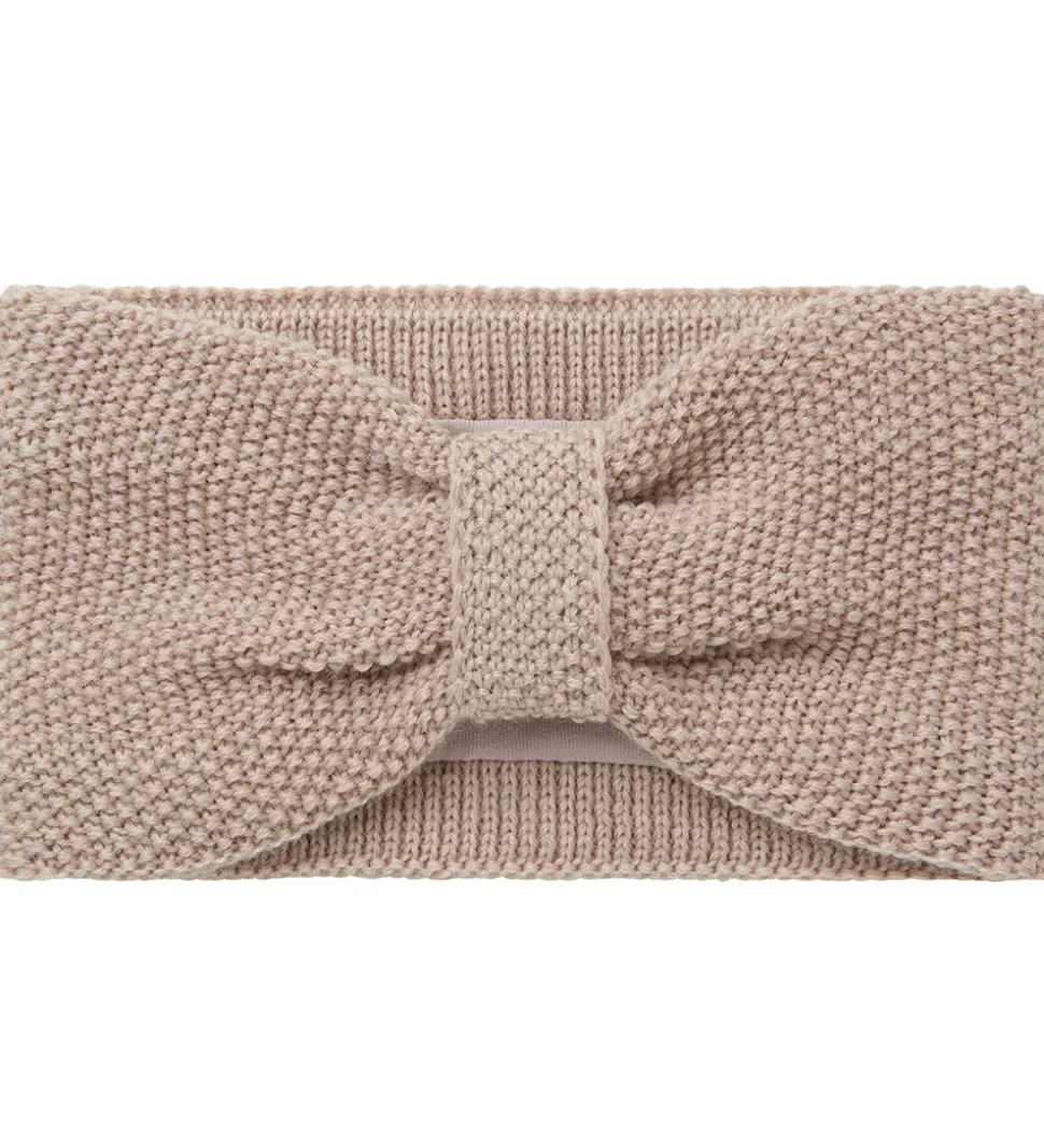 Name It Pandebånd - Strik - Uld - NkfWrilla - Shadow Gray