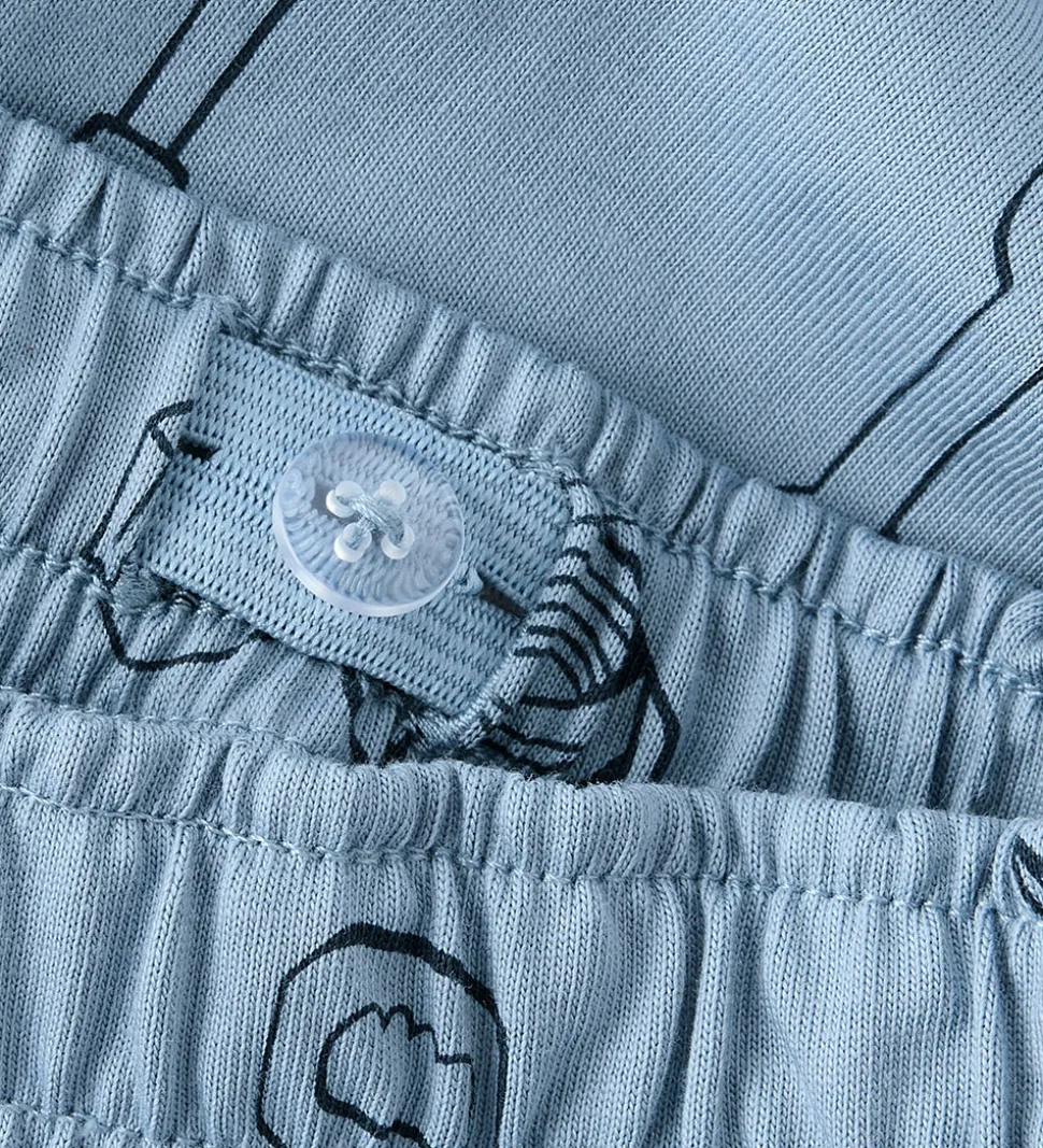 Name It Shorts - NmmHuxi - Faded Denim m. Print