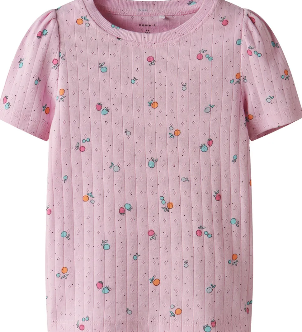 Name It Shortssæt - NmfHamanda - Cykelshorts/T-shirt - Sweet Dre