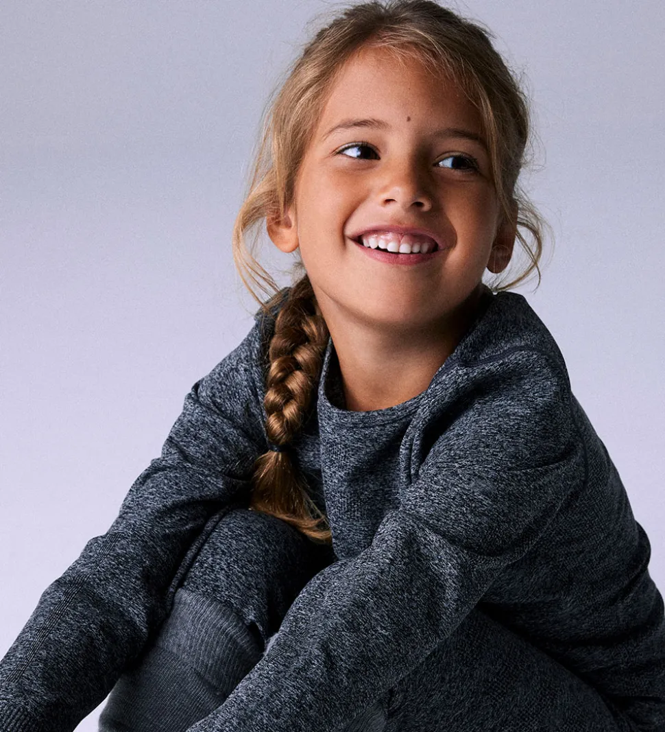 Name It Skiundertøj - NknSilver - Grey Melange