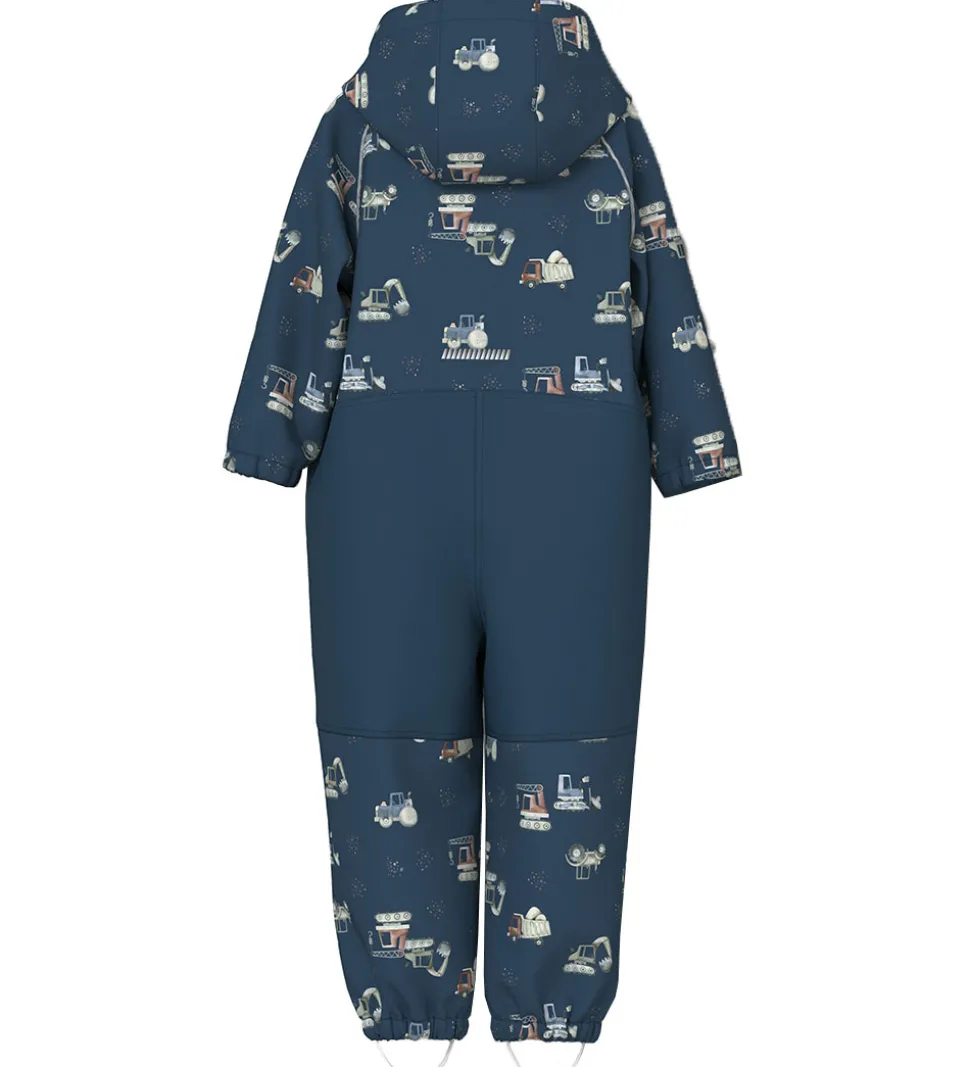 Name It Softshelldragt m. Fleece - Noos - NmmAlfa08 - Sargasso S