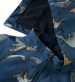 Name It Softshelldragt m. Fleece - Noos - NmmAlfa08 - Dark Demin