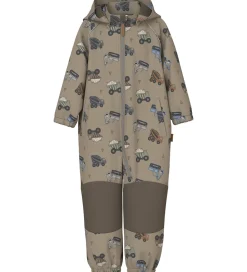 Name It Softshelldragt m. Fleece - Noos - NmmAlfa08 - Silver Min