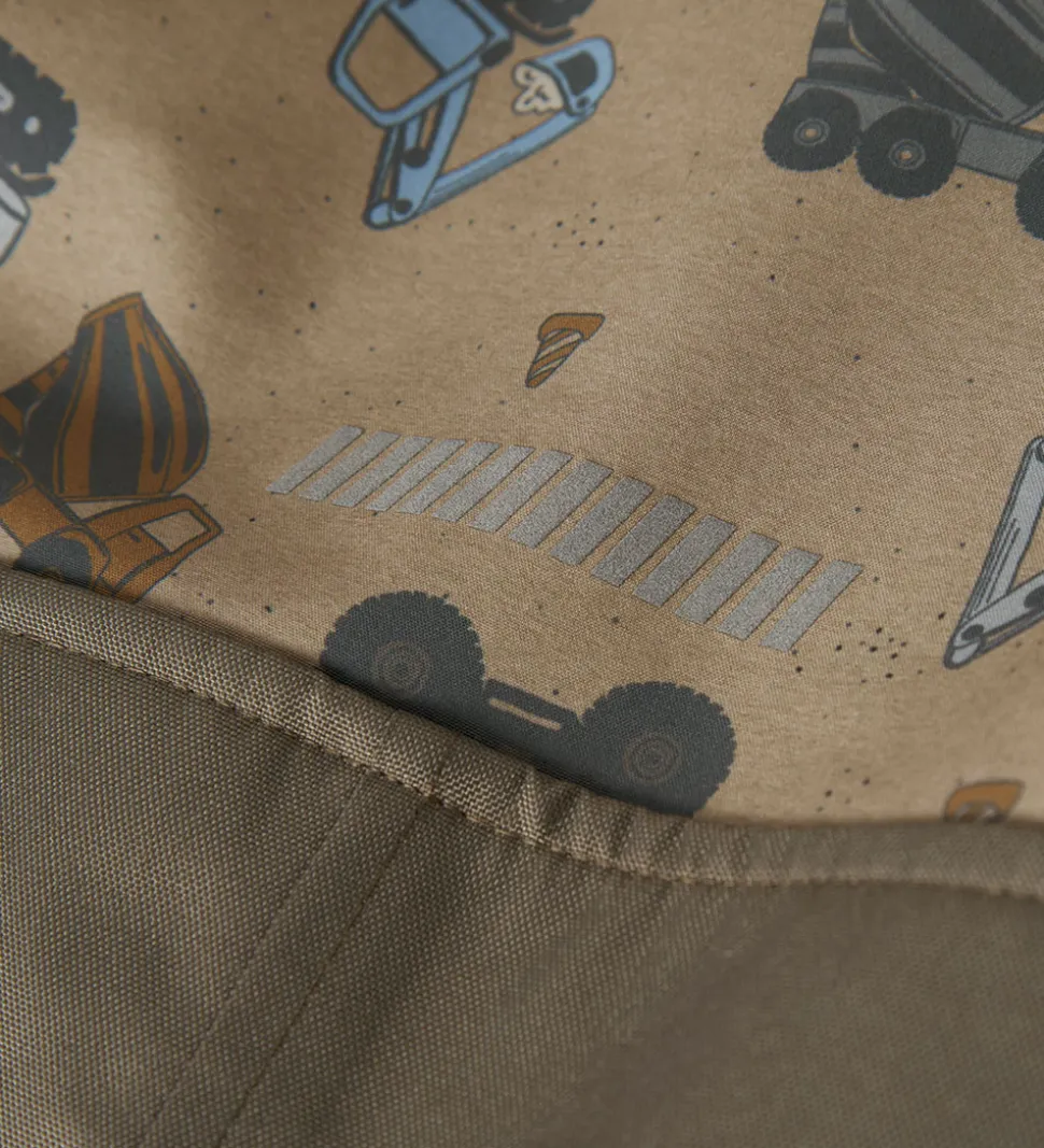 Name It Softshelldragt m. Fleece - Noos - NmmAlfa08 - Silver Min