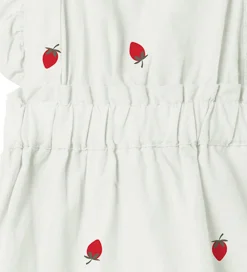 Name it Sommerdragt - NbfDerilla - Bright White/STAWBERRY