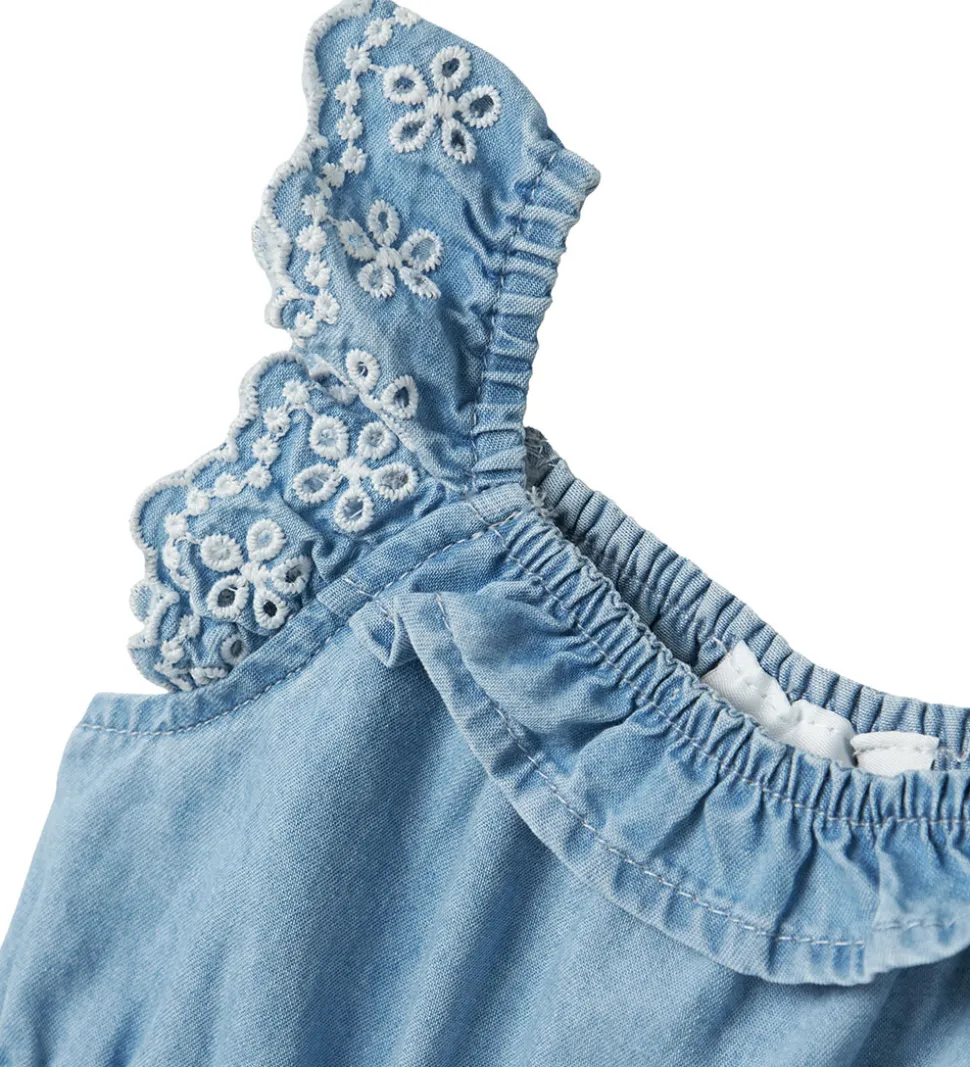 Name It Sommerdragt - NbfHill - Lyseblå Denim