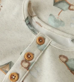 Name It Sommerdragt - NbmHelp - Peyote Melange m. Print