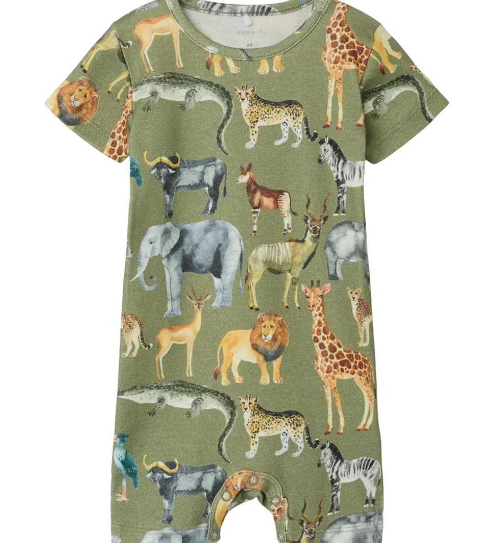 Name It Sommerdragt - NbmJasen - Oil Green