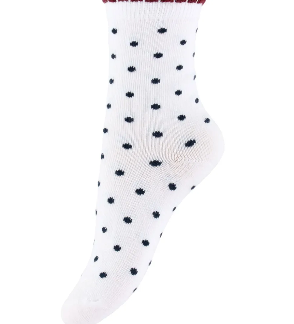 Name It Strømper - NmfRiva - 3-pak - Burgundy