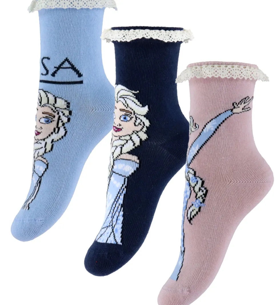 Name It Strømper - 3-pak - NmFosa - Frost - Windsurfer