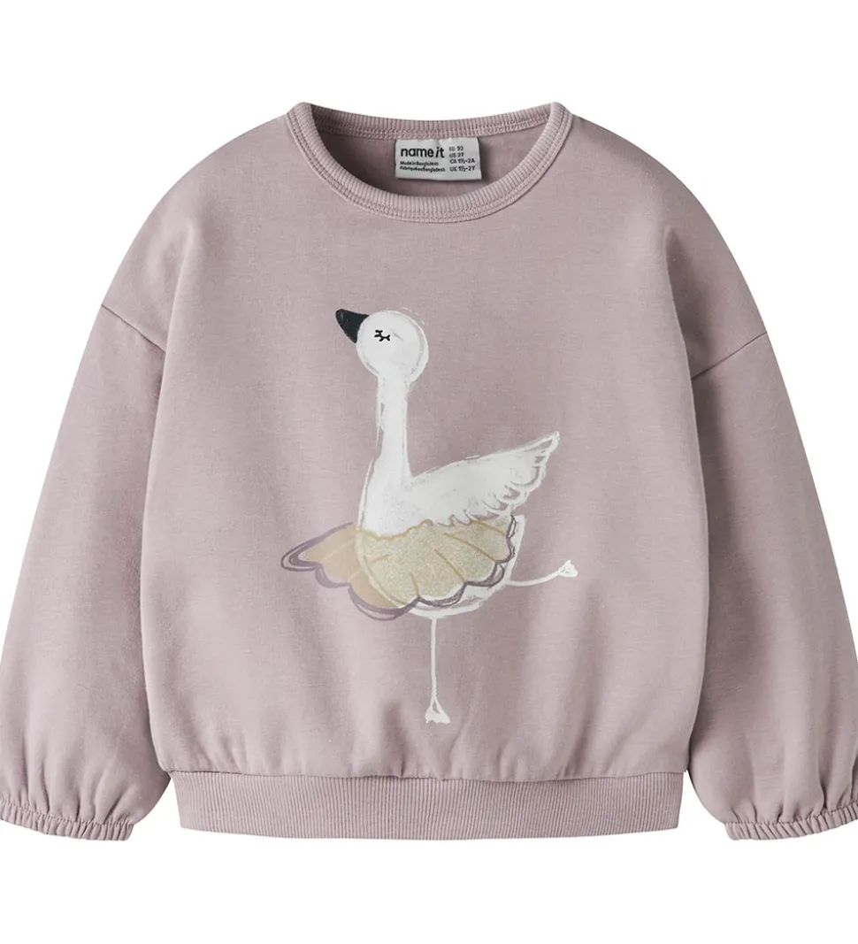 Name It Sweatshirt - NmfSwana - Keepsake Lilac