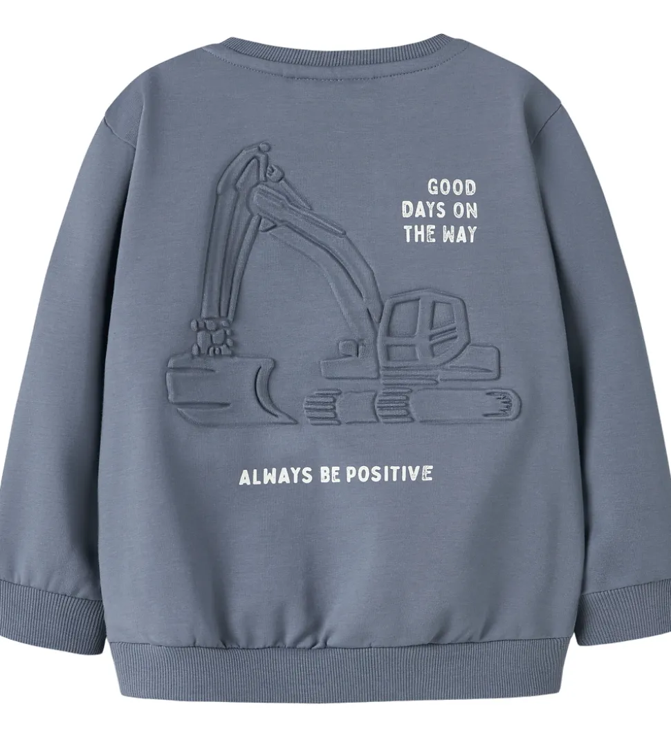 Name It Sweatshirt - NmmSlade - Flint Stone