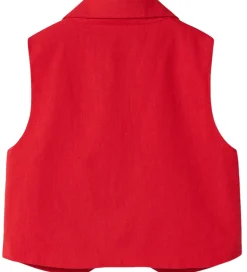 Name It Vest - NkfFalinnen - Kort - Chinese Red