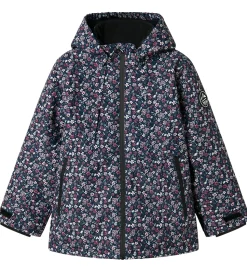 Name It Vinterjakke - NkfSnow10 - Dark Sapphire/Blossom