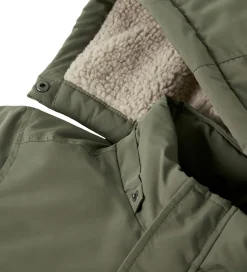 Name It Vinterjakke - NkmMarlow - Dusty Olive