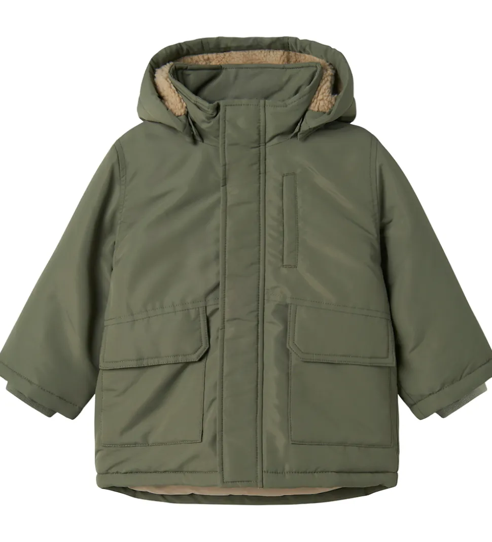 Name It Vinterjakke - NmmMarlow - Dusty Olive