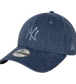 New Era Kasket - Fløjl - 9Forty - New York Yankees - Mørkeblå