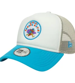 New Era Kasket - Patch Truncker - Pasterl Blue