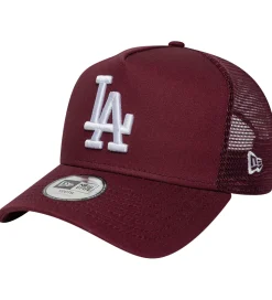 New Era Kasket - Trucker - Mørkerød