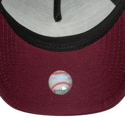 New Era Kasket - Trucker - Mørkerød