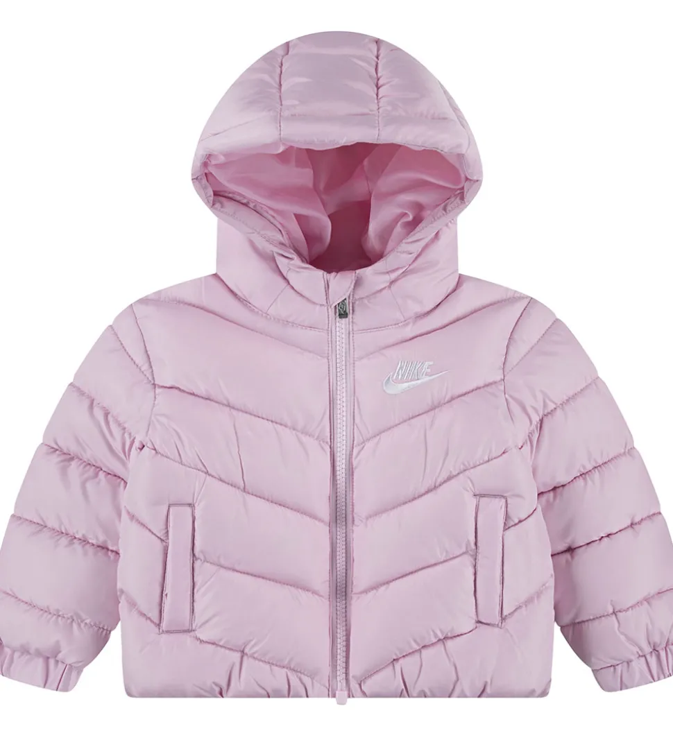 Nike Dynejakke - Puffer - Pink Foam
