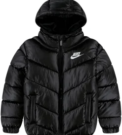 Nike Dynejakke - Puffer - Sort