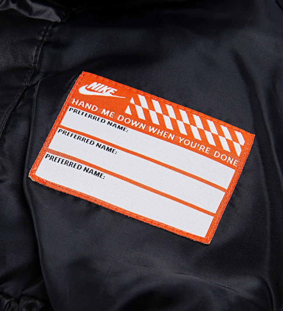 Nike Dynejakke - Puffer - Sort