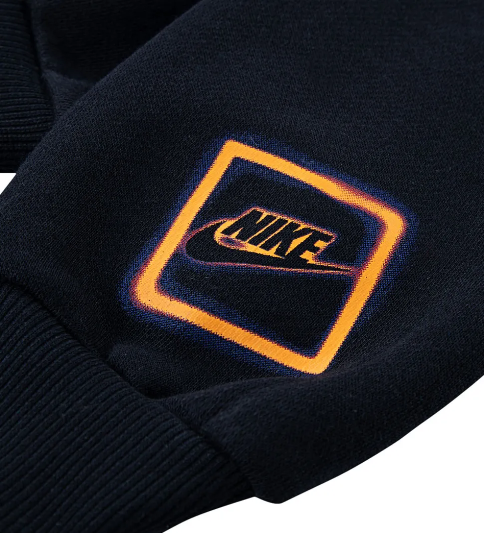Nike Hættetrøje - Glow - Black