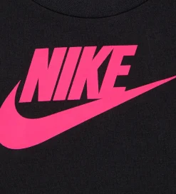 Nike Shortssæt - T-shirt/Shorts - Hyper Pink/Black