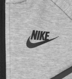 Nike Sæt - Cardigan/Bukser - Gråmeleret m. Sort