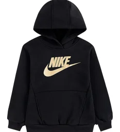 Nike Sweatsæt - Sort/Guld