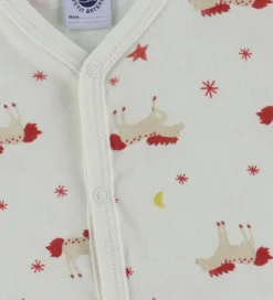 Petit Bateau Natdragt - Milk m. Stjerner og Heste